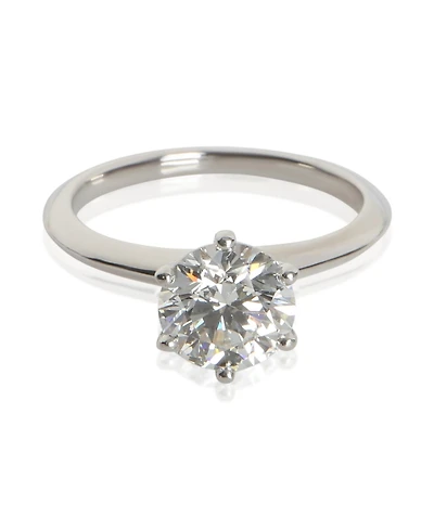Pre-Owned Tiffany & Co 1.71 ct Round Brilliant Diamond Engagement Ring