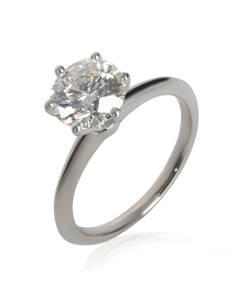 Pre-Owned Tiffany & Co 1.71 ct Round Brilliant Diamond Engagement Ring