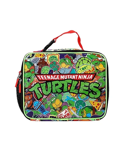 Teenage Mutant Ninja Turtles Tmnt Classic Retro Cartoon Characters and Icons All-Over Print 8" Lunch Bag