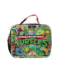 Teenage Mutant Ninja Turtles Tmnt Classic Retro Cartoon Characters and Icons All-Over Print 8" Lunch Bag