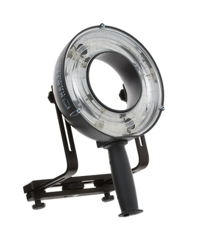 Hensel Ringflash 3000-xs, 3000 Watt Second Flash Head with Built-in Camera Mount, Attached 16.5' Cable