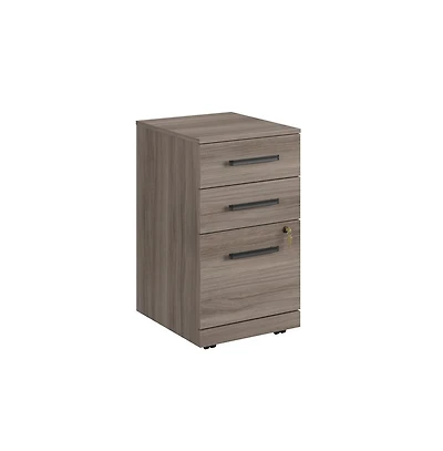 Sauder Affirm Commercial Office File Cabinet, Hudson Elm finish