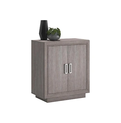 Sauder Hayes Garden Storage Cabinet, Ashen Oak finish