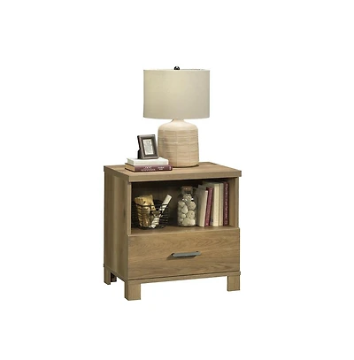 Sauder Rosedale Ranch Night Stand, Timber Oak finish