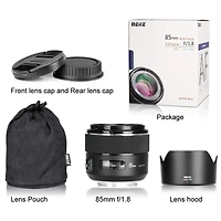 Meike 85mm f/1.8 Lens for Canon Ef