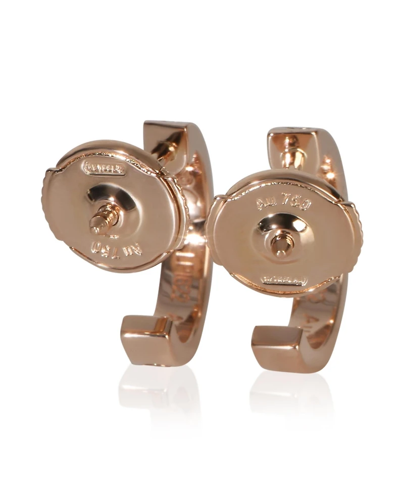 Pre-Owned Cartier Rose Gold Small Model Love Hoop Earrings