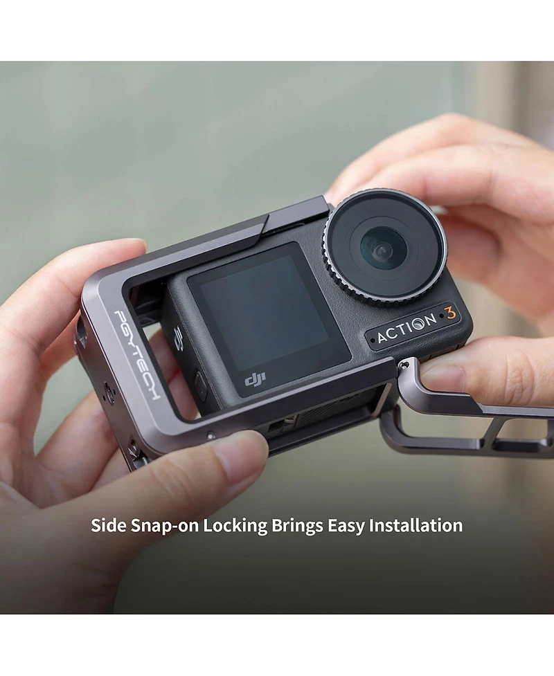 Pgytech Full Camera Cage for Dji Osmo Action 3 and 4