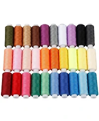 Gnuadz 30 colors Sewing Threads Kit Polyester Hand Embroidery