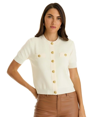 The Noli Shop Women's Bonnie Knit Cardigan Top
