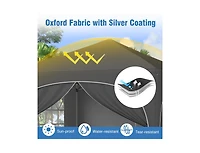 Boyel Living 10 X Ft Pop up Canopy Tent with 4 Removable Sidewalls