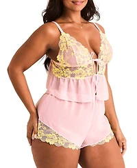 Adore Me Women's Tammy Plus-Size Camisole & Shorts Set Lingerie