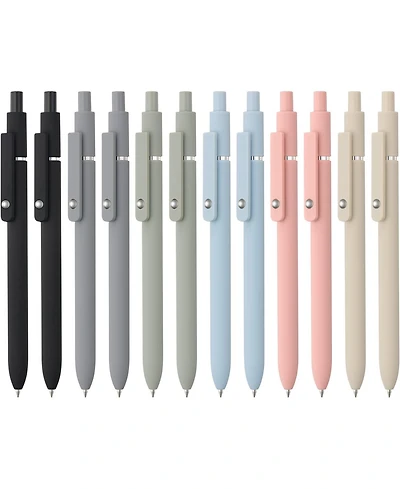 Gnuadz Cute Retractable Gel Pens 0.5mm Quick Dry Smooth Writing