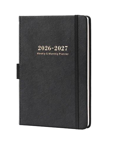 Gnuadz 2026 Planner Weekly Monthly Daily Leather Hardcover