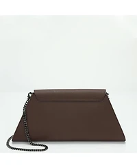 Susu Women's Saffiano Leather Envelope Clutch Purse Crossbody Shoulder Evening Bag Elegant Handbag with Chain Strap