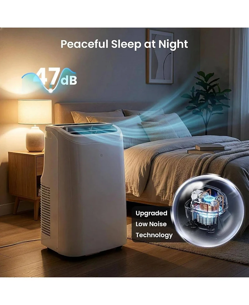 Cowsar Portable Ac Btu with Fan and Dehumidifier