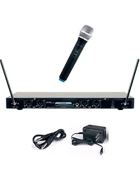 VocoPro Vhf-4000-1 Professional Quad Vhf Wireless Handheld Microphone System, 169-216 MHz