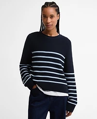 barbour hinton knitted jumper