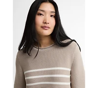 Barbour Women's Striped Crewneck Sweater