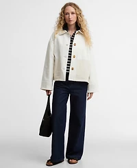 Barbour Women's Relaxed Button-Front Jacket