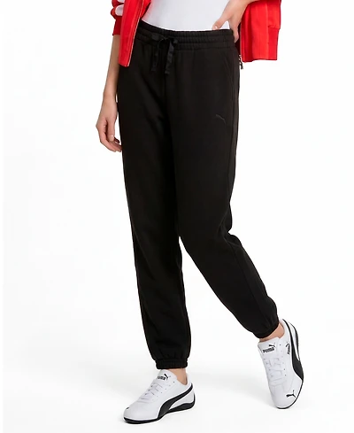 Puma Women's Essential Elevated Satin Regular Fit Sweatpants