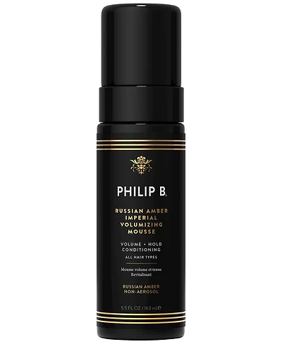 Philip B Russian Amber Imperial Volumizing Mousse, 5.5 oz.