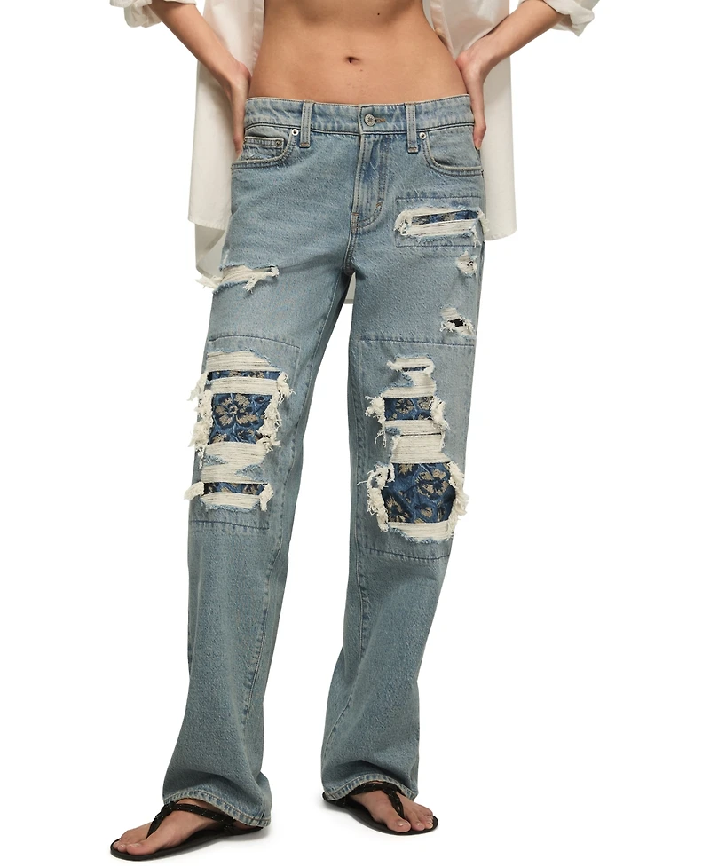 Lucky Brand Women's Low-Rise Legend Baggy Jeans