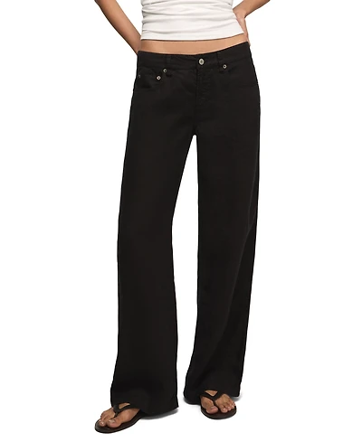 Lucky Brand Women's Baggy Wide Leg Pants