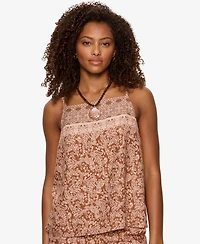Sanctuary Women's Nomad Square Neck Camisole Top