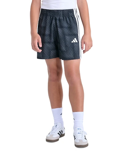 adidas Boys' 8-20 Elastic Waistband World Soccer Shorts