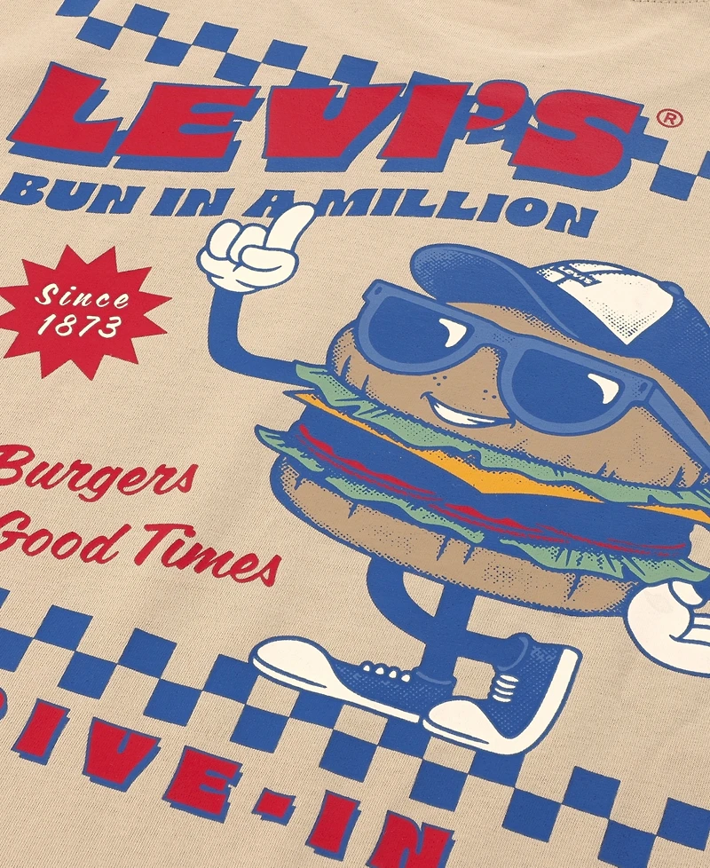 Levi's Boys' 4-7 Drive Burger Short-Sleeve T-Shirt
