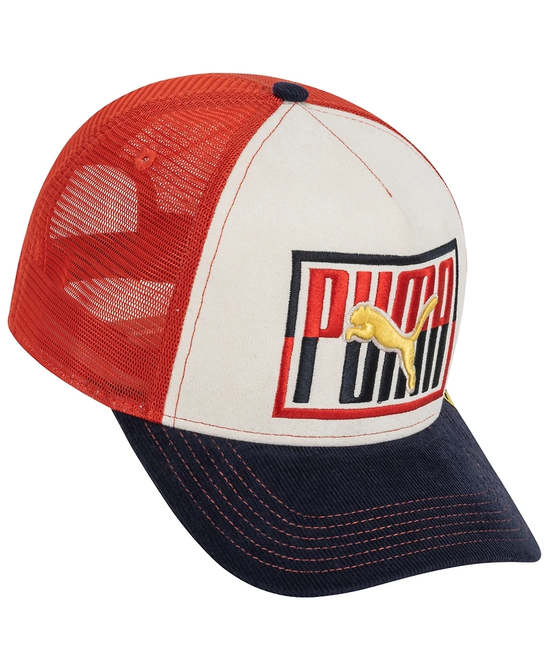 Puma Men's Colorblock Snapback Trucker Cap