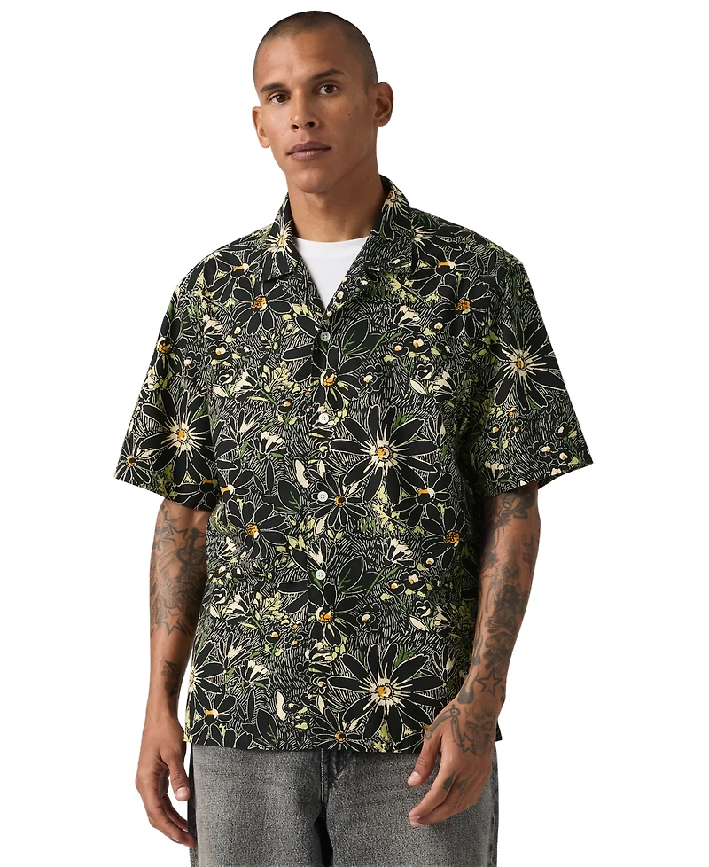 Levi's Premium Men's Short-Sleeve Camp Collar Shirt