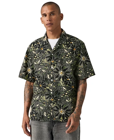 Levi's Premium Men's Short-Sleeve Camp Collar Shirt