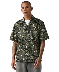 Levi's Premium Men's Short-Sleeve Camp Collar Shirt