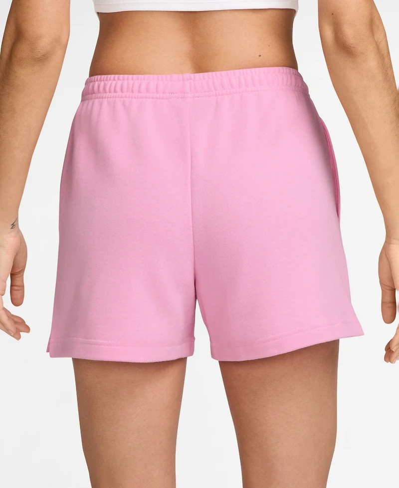Nike Studio Fleece Women's Mid-Rise 4" Shorts