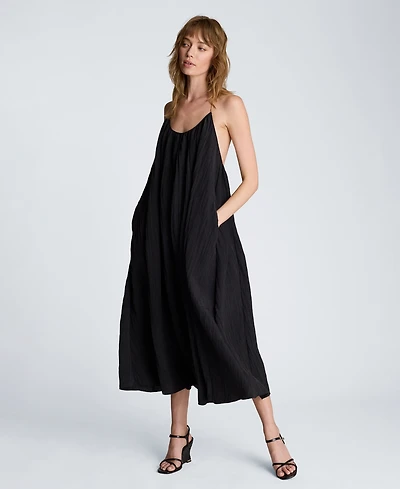 Kenneth Cole Women's Halter Neck Midi Dress