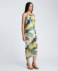 Kenneth Cole Women's Strapless Ruched Dress