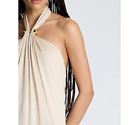 Kenneth Cole Women's Halter Neck Maxi Dress