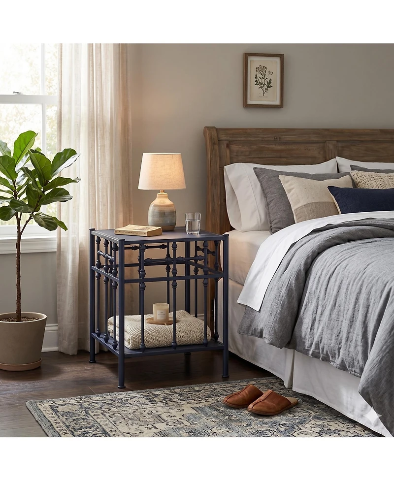 Liberty Furniture Open Night Stand - Navy