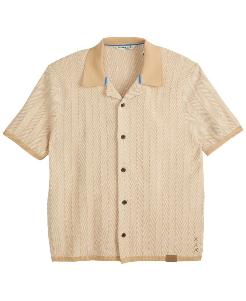 Scotch & Soda Men's Short-Sleeve Shirt