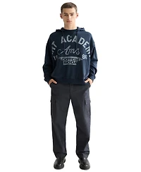 Scotch & Soda Men's Washed Artwork Hoodie