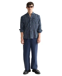 Scotch & Soda Men's Striped Regular-Fit Shirt
