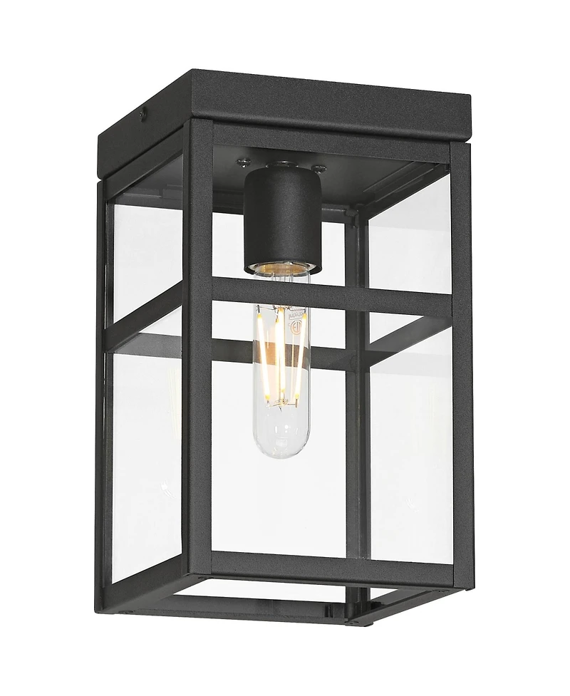 John Timberland San Lucas 10 1/4 inces High Sand Outdoor Flushmount Ceiling Light