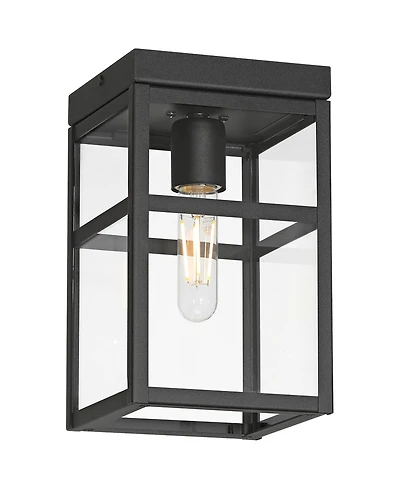 John Timberland San Lucas 10 1/4 inces High Sand Outdoor Flushmount Ceiling Light