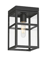 John Timberland San Lucas 10 1/4 inces High Sand Outdoor Flushmount Ceiling Light