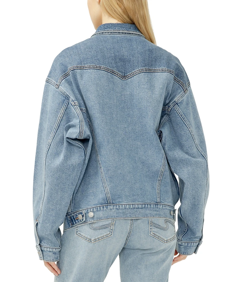 Silver Jeans Co. Women's Western Two-Tone Jacket