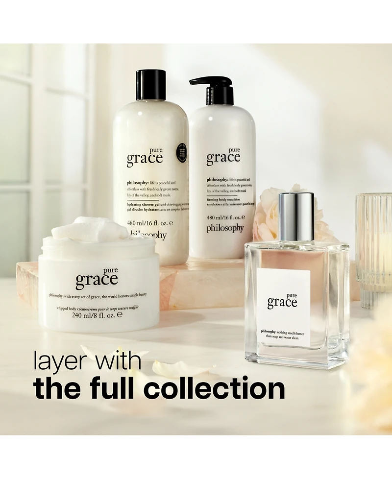 philosophy pure grace lotion, 16 oz