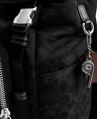 Coach Men's Logan Signature Leather Backpack