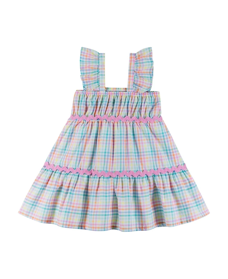 Andy & Evan Toddler Girls Tirered Dress
