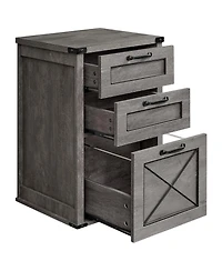 Slickblue Mobile File Cabinet with 3 Drawers for A4 Size Document Storage